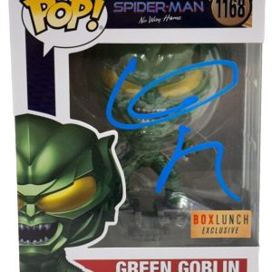 Willem Dafoe Signed Green Goblin Funko Spider-Man No Way Home Autograph Beckett