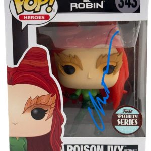 Uma Thurman Signed Poison Ivy Funko Batman & Robin Authentic Autograph Beckett