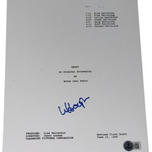 Whoopi Goldberg Signed Autograph Ghost Full Movie Script Screenplay Beckett BAS