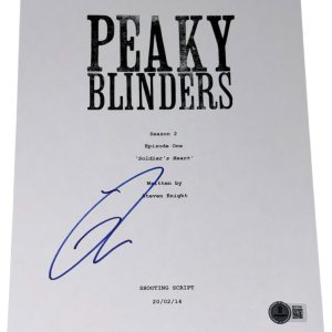Tom Hardy Signed Autograph Peaky Blinders Full TV Full Episode Script Beckett NY
