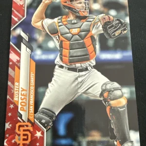 2020 Topps Buster Posey /76 Independence Day SSP