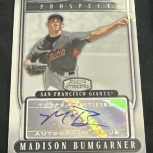 2007 Bowman Sterling Madison Bumgarner RC AUTO BSP-MBB #b