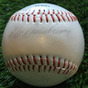 1948 Cleveland Indians Baseball Autographed BASEBALL REUNION JSA LOA 13 Sigs