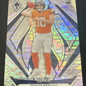 🔥2024 Panini Phoenix - Bo Nix (RC) Pulsar Refractor  170/200 Denver Broncos