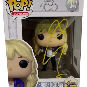 Miley Cyrus Signed Hannah Montana Funko Disney Star Authentic Autograph Beckett