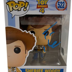 Tom Hanks Signed Sheriff Wood Funko Toy Story Authentic Autograph Beckett