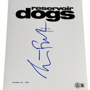 Tim Roth Signed Autograph Reservoir Dogs Full Movie Script Screenplay Beckett