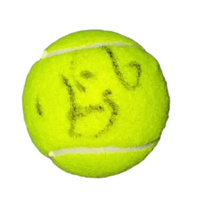 Roger Federer Signed Autograph Tennis Ball Wimbledon US Open Beckett BAS COA D