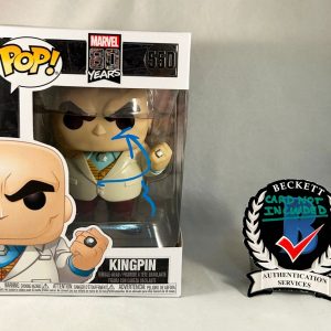 Vincent D'Onofrio Signed Funko Pop Kingpin Beckett BAS COA