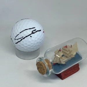Sungjae Im signed Waste Management Logo Golf Ball JSA COA PGA Auto A3581