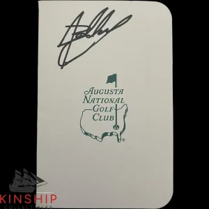 Jose Luis Ballester signed Masters Scorecard JSA COA Augusta PGA Golf Auto Z2046