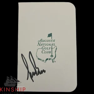 Sam Burns signed Masters Scorecard JSA COA Augusta PGA Golf Auto Z2047