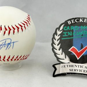 Usain Bolt Signed Baseball Olympics Gold Medalist Beckett BAS 5 COA