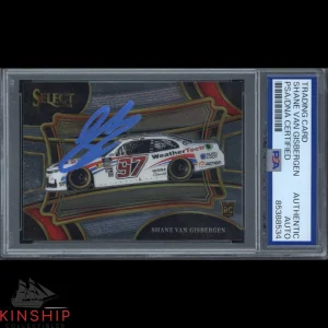 Shane Van Gisbergen signed 2024 Panini Select Card PSA DNA Slabbed Auto C4058