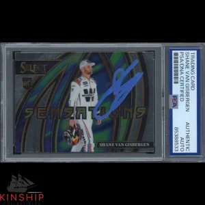 Shane Van Gisbergen signed 2024 Panini Select Card PSA DNA Slabbed Auto C4059