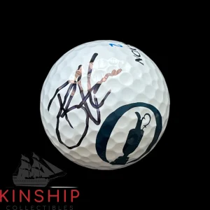 Brian Harman signed British Open Logo Golf Ball JSA COA PGA Auto A3712