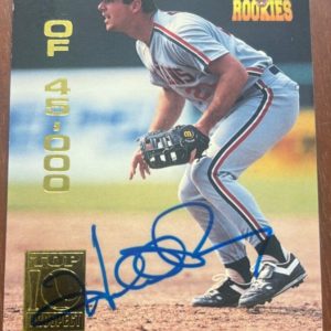 1994 Signature Rookies Herbert Perry signed autographed card #18 Cleveland