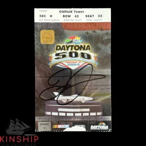 Dale Earnhardt Jr signed 2004 Daytona 500 Ticket JSA COA Nascar Auto Z2214