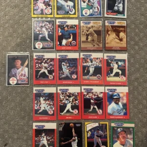 Starting Lineup Card Lot John Elway Pete Rose Wade Boggs Roger Clemens