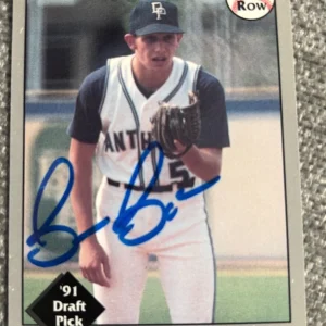 1991 Front Row Brian Barber signed autographed Baseball Card #21
