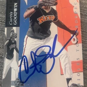 1994 Upper Deck Minor League #32 Curtis Goodwin signed autographed card Orioles