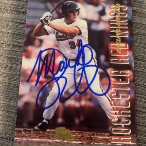 1994 Classic Best Gold Minor League Mark Smith signed autographed Red Wings card