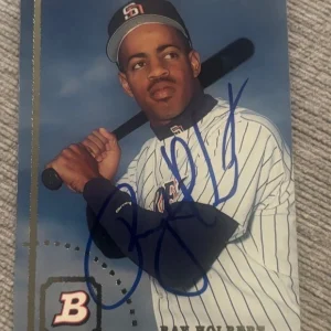 Signed IP Autographed 1994 Bowman #532 Ray Holbert Auto San Diego Padres