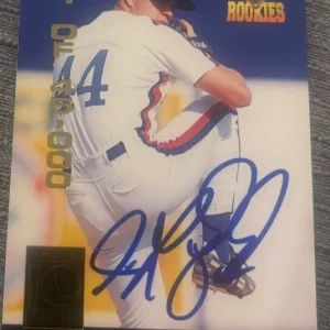 Signed IP Autographed 1994 Signature Rookies #10 Joey Eischen Card