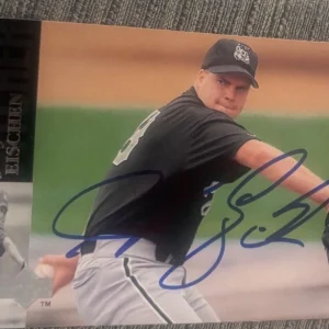 1994 UPPER DECK MINORS JOEY EISCHEN OTTAWA LYNX #77 signed autographed card