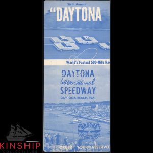 Richard Petty signed 1964 Daytona 500 Pamphlet JSA COA NASCAR Auto Rare Z2233