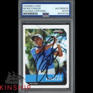 Rickie Fowler signed 2016 Sports Illustrated Card PSA DNA PGA Masters Auto C4335