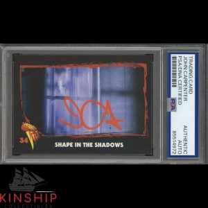 John Carpenter signed 2019 Fright Rags Card PSA DNA Slab Halloween Auto C4592