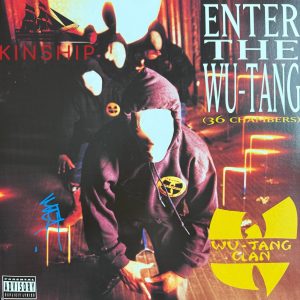 Method Man signed Wu-Tang Clan Vinyl Record Album JSA COA Enter Wu Tang Z2279