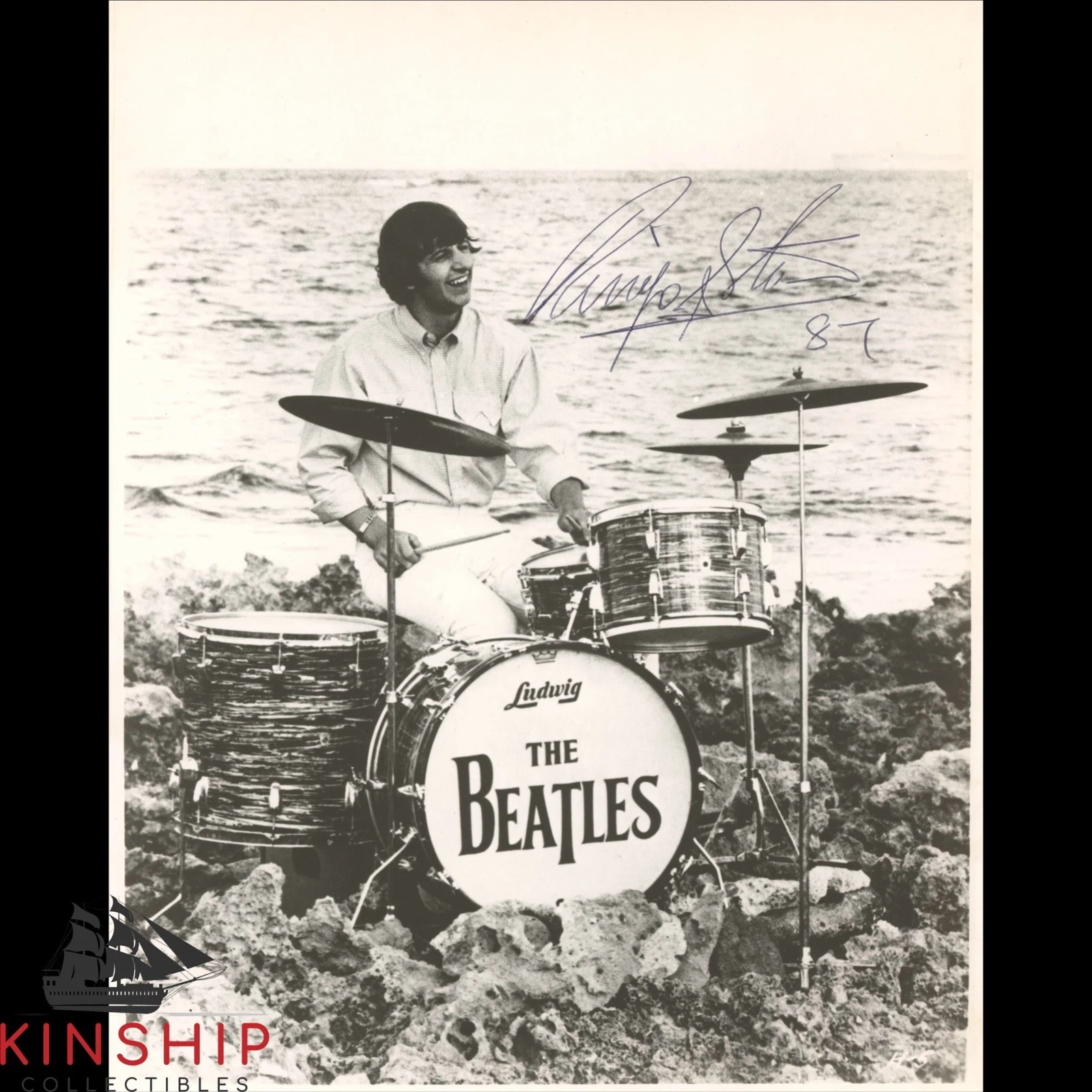Ringo Starr signed 8x10 Photo JSA LOA The Beatles Inscribed Auto B2065 ...
