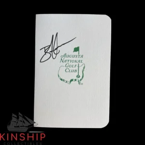 Brian Harman signed Masters Scorecard JSA COA Augusta PGA Golf Auto Z2290