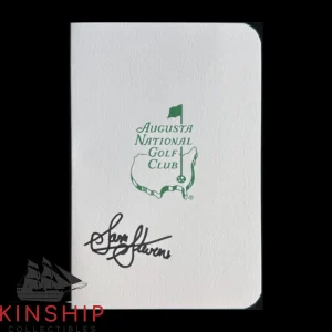 Sam Stevens signed Masters Scorecard JSA COA Augusta PGA Golf Auto Z2293