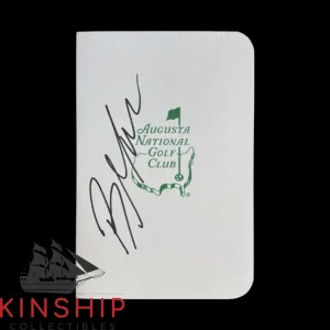 Robert MacIntyre signed Masters Scorecard JSA COA Augusta PGA Golf Auto Z2294