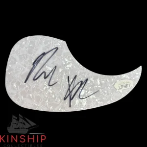 Nick Jonas & Kevin Jonas signed Pickguard JSA COA The Jonas Brothers Auto Z2299