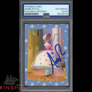 Annie Potts signed 1995 Skybox Toy Story Bo Peep Trading Card PSA DNA Slab C4811