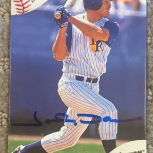 1994 Action Packed #18 Johnny Damon signed autographed card Kansas City Royals