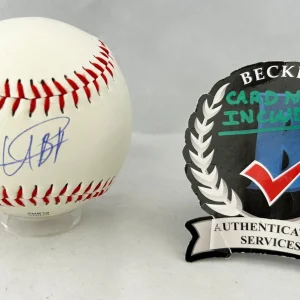 Usain Bolt Signed Baseball Olympics Gold Medalist Beckett BAS 6 COA