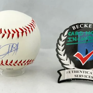 Usain Bolt Signed Baseball Olympics Gold Medalist Beckett BAS 3 COA