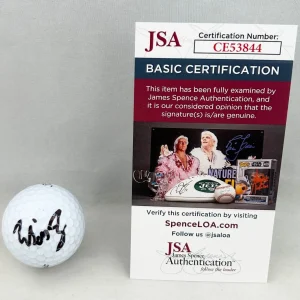 Will Zalatoris Signed Golf Ball JSA 1 COA