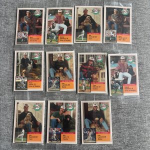 1993 Nabisco Limited Milk Bone Superstars Dog Sealed Pack Baseball Card Lot (11)