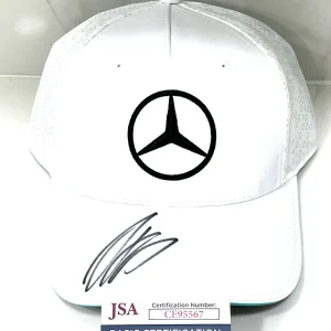 Kimi Antonelli Hand Signed Mercedes Petronas Racing F1 Formula 1 Hat JSA Cert #3