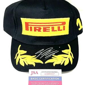 Gabriel Bortoleto Hand Signed Pirelli Racing Hat Brazil F1 Racer JSA Cert #2