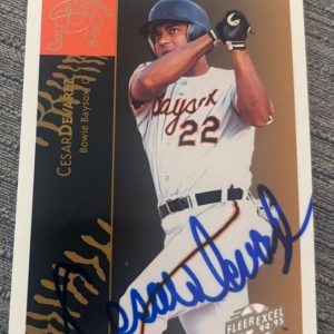 1994-1995 Fleer Excel Cesar Devarez #4 Bowie Baysox Signed Autographed Card