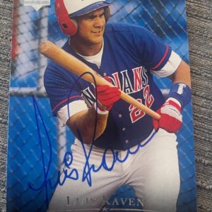 Upper Deck Minor League Baseball 1995 #76 Luis Raven signed autographed card