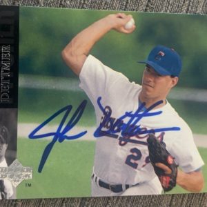 1994 Upper Deck Minors Baseball Card #235 John Dettmer signed autographed card
