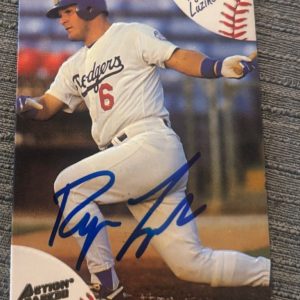 Signed IP Autographed 1994 Action Packed Ryan Luzinski Auto Vero Beach Dodgers